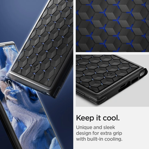 Kup Etui Spigen Cryo Armor Samsung Galaxy S23 Ultra Matná černá - SPN2747 - {ean13} - Sklep Home Screen