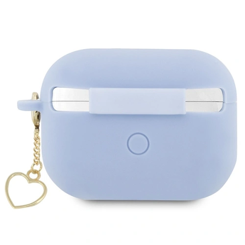 Kup Etui Guess GUAP2LSCHSB Apple AirPods Pro 2 cover niebieski/blue Silicone Charm Heart Collection - GUE2400 - {ean13} - Sklep Home Screen