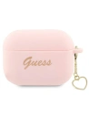 Kup Etui Guess GUAP2LSCHSP Apple AirPods Pro 2 tok rózsaszín/pink Szilikon Charm Szív Kollekció - GUE2401 - {ean13} - Sklep Home Screen