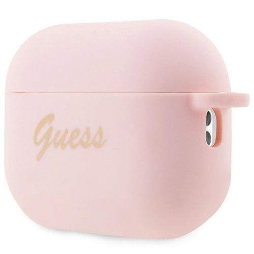 Kup Etui Guess GUAP2LSCHSP Apple AirPods Pro 2 cover różowy/pink Silicone Charm Heart Collection - GUE2401 - {ean13} - Sklep Home Screen