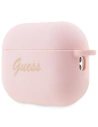 Kup Etui Guess GUAP2LSCHSP Apple AirPods Pro 2 cover różowy/pink Silicone Charm Heart Collection - GUE2401 - {ean13} - Sklep Home Screen