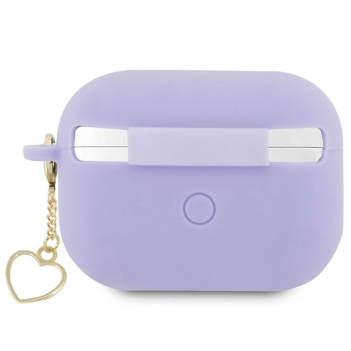 Kup Etui Guess GUAP2LSCHSU Apple AirPods Pro 2 obal purpurový/purple silikonový přívěsek srdce kolekce - GUE2402 - {ean13} - Sklep Home Screen