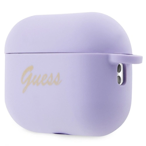 Kup Etui Guess GUAP2LSCHSU Apple AirPods Pro 2 obal purpurový/purple silikonový přívěsek srdce kolekce - GUE2402 - {ean13} - Sklep Home Screen
