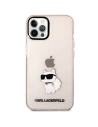 Buy Karl Lagerfeld KLHCP12MHNCHTCP Apple iPhone 12/12 Pro pink hardcase Ikonik Choupette - KLD1476 - {ean13} - Home Screen Store Europe