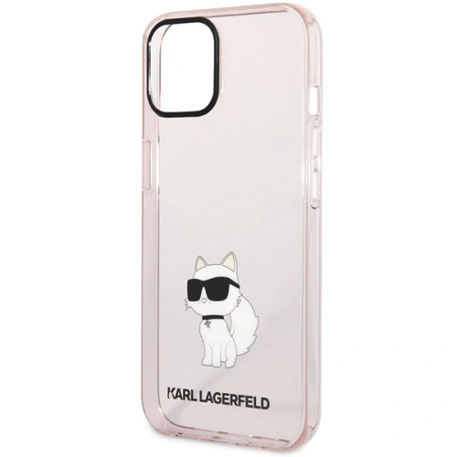 Buy Karl Lagerfeld KLHCP12MHNCHTCP Apple iPhone 12/12 Pro pink hardcase Ikonik Choupette - KLD1476 - {ean13} - Home Screen Store Europe