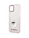 Kup Etui Karl Lagerfeld KLHCP12MHNCHTCP Apple iPhone 12/12 Pro różowy/pink hardcase Ikonik Choupette - KLD1476 - {ean13} - Sklep Home Screen