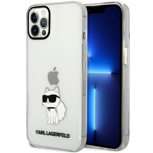 Buy Karl Lagerfeld KLHCP12MHNCHTCT Apple iPhone 12/12 Pro transparent hardcase Ikonik Choupette - KLD1477 - {ean13} - Home Screen Store Europe