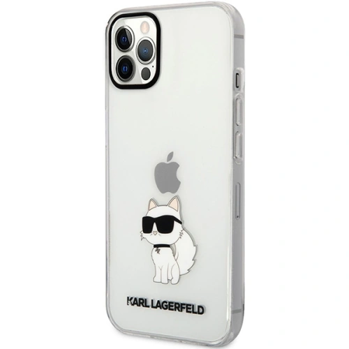 Buy Karl Lagerfeld KLHCP12MHNCHTCT Apple iPhone 12/12 Pro transparent hardcase Ikonik Choupette - KLD1477 - {ean13} - Home Screen Store Europe