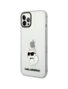 Buy Karl Lagerfeld KLHCP12MHNCHTCT Apple iPhone 12/12 Pro transparent hardcase Ikonik Choupette - KLD1477 - {ean13} - Home Screen Store Europe
