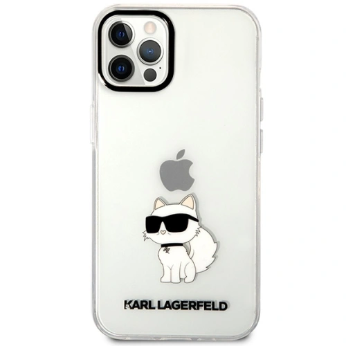 Buy Karl Lagerfeld KLHCP12MHNCHTCT Apple iPhone 12/12 Pro transparent hardcase Ikonik Choupette - KLD1477 - {ean13} - Home Screen Store Europe