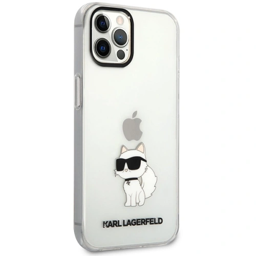 Buy Karl Lagerfeld KLHCP12MHNCHTCT Apple iPhone 12/12 Pro transparent hardcase Ikonik Choupette - KLD1477 - {ean13} - Home Screen Store Europe