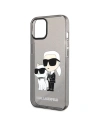 Buy Karl Lagerfeld KLHCP12MHNKCTGK Apple iPhone 12/12 Pro black hardcase Gliter Karl&Choupette - KLD1478 - {ean13} - Home Screen Store Europe