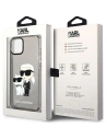 Buy Karl Lagerfeld KLHCP12MHNKCTGK Apple iPhone 12/12 Pro black hardcase Gliter Karl&Choupette - KLD1478 - {ean13} - Home Screen Store Europe