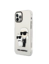 Kup Case Karl Lagerfeld KLHCP12MHNKCTGT Apple iPhone 12/12 Pro transparentes Hardcase Gliter Case Karl&Choupette - KLD1479 - {ean13} - Sklep Home Screen