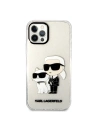 Kup Case Karl Lagerfeld KLHCP12MHNKCTGT Apple iPhone 12/12 Pro transparentes Hardcase Gliter Case Karl&Choupette - KLD1479 - {ean13} - Sklep Home Screen