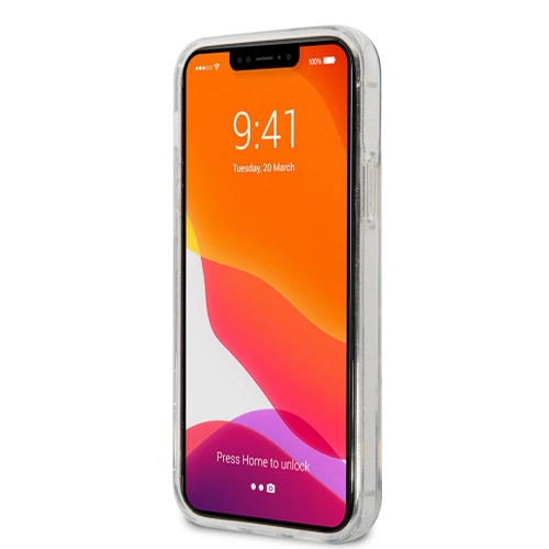 Kup Case Karl Lagerfeld KLHCP12MHNKCTGT Apple iPhone 12/12 Pro transparentes Hardcase Gliter Case Karl&Choupette - KLD1479 - {ean13} - Sklep Home Screen