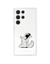 Kup Etui Karl Lagerfeld KLHCS23LCFNRC Samsung Galaxy S23 Ultra carcasă dură transparentă Choupette Fun - KLD1480 - {ean13} - Sklep Home Screen