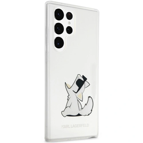 Kup Etui Karl Lagerfeld KLHCS23LCFNRC Samsung Galaxy S23 Ultra carcasă dură transparentă Choupette Fun - KLD1480 - {ean13} - Sklep Home Screen