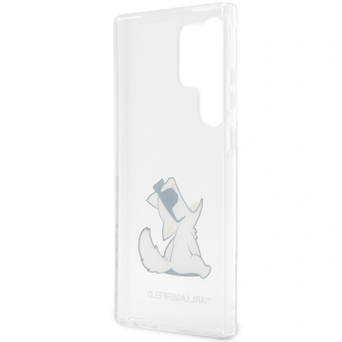 Kup Etui Karl Lagerfeld KLHCS23LCFNRC Samsung Galaxy S23 Ultra carcasă dură transparentă Choupette Fun - KLD1480 - {ean13} - Sklep Home Screen