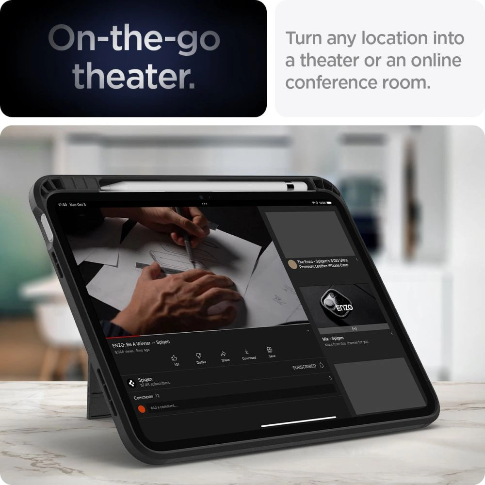 Etui Spigen Tough Armor Pro Apple iPad 10.9 2022 (10. generacji) Black