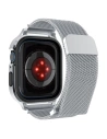 Buy Belt + case Spigen Metal Fit Pro Apple Watch 4/5/6/7/8/9/SE 44/45mm Silver - SPN2755 - {ean13} - Home Screen Store Europe