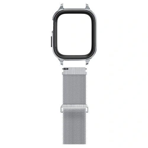 Buy Belt + case Spigen Metal Fit Pro Apple Watch 4/5/6/7/8/9/SE 44/45mm Silver - SPN2755 - {ean13} - Home Screen Store Europe