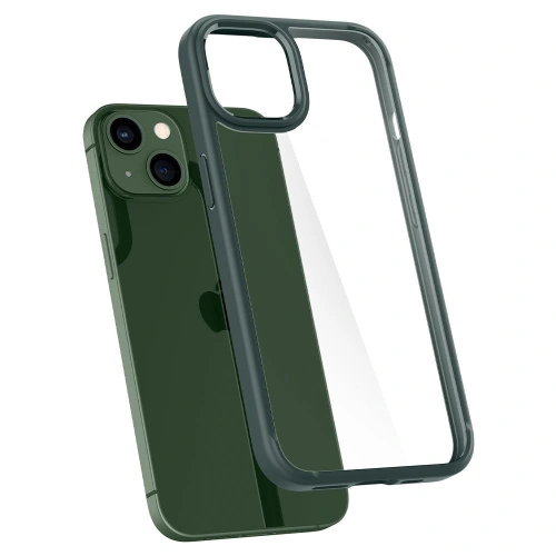 Kup Case Spigen Ultra Hybrid Apple iPhone 13 Mitternachtsgrün - SPN2756 - {ean13} - Sklep Home Screen