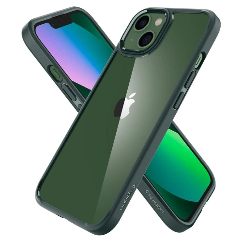 Kup Case Spigen Ultra Hybrid Apple iPhone 13 Mitternachtsgrün - SPN2756 - {ean13} - Sklep Home Screen