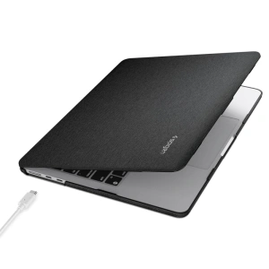 Kup Etui Spigen Urban Fit Apple MacBook Air 13 2022 Black - SPN2758 - {ean13} - Sklep Home Screen
