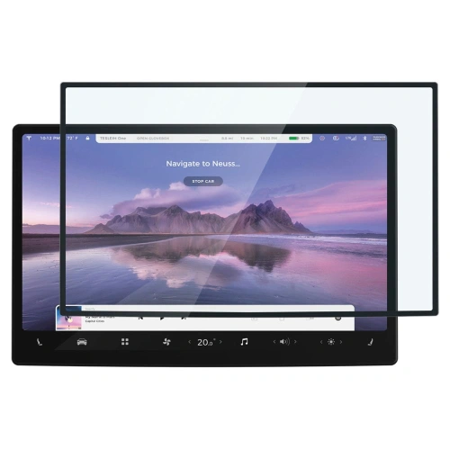 Kup Tvrzené sklo Spigen GLAS.tR ez Fit Tesla Model X 2022/Model S 2021 Černé - SPN2759 - {ean13} - Sklep Home Screen