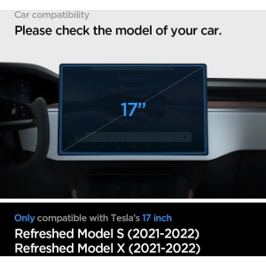 Kup Szkło hartowane Spigen GLAS.tR ez Fit Tesla Model X 2022/Model S 2021 Black - SPN2759 - {ean13} - Sklep Home Screen
