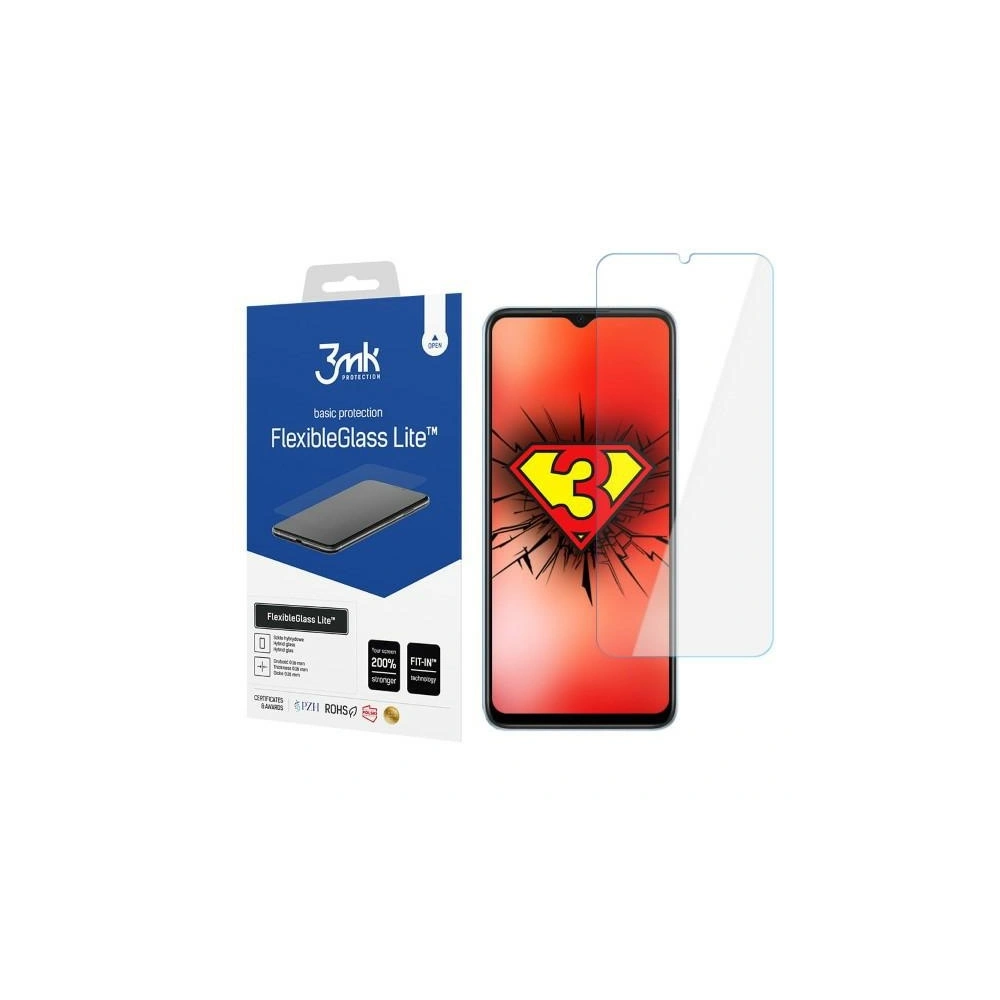 Szkło hybrydowe 3MK FlexibleGlass Lite Realme C33