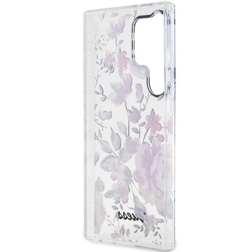 Kup Etui Guess GUHCS23LHCFWST Samsung Galaxy S23 Ultra bílý/white hardcase Flower Collection - GUE2406 - {ean13} - Sklep Home Screen