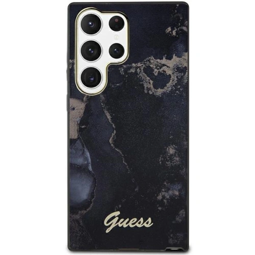 Kup Etui Guess GUHCS23LHTMRSK Samsung Galaxy S23 Ultra černý/black hardcase Golden Marble Collection - GUE2407 - {ean13} - Sklep Home Screen
