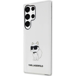 Kup Etui Karl Lagerfeld KLHCS23LHNCHTCT Samsung Galaxy S23 Ultra průhledný tvrdý obal Ikonik Choupette - KLD1482 - {ean13} - Sklep Home Screen
