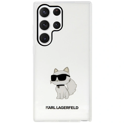 Kup Etui Karl Lagerfeld KLHCS23LHNCHTCT Samsung Galaxy S23 Ultra carcasă transparentă rigidă Ikonik Choupette - KLD1482 - {ean13} - Sklep Home Screen
