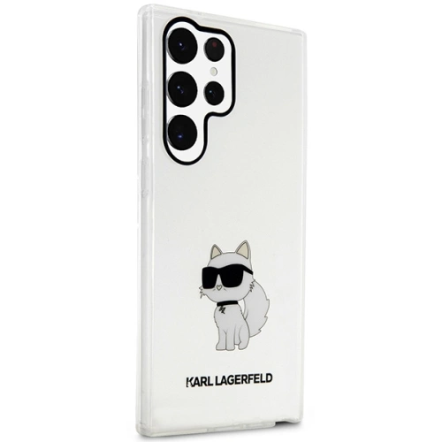 Kup Etui Karl Lagerfeld KLHCS23LHNCHTCT Samsung Galaxy S23 Ultra transparent hardcase Ikonik Choupette - KLD1482 - {ean13} - Sklep Home Screen