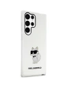 Kup Etui Karl Lagerfeld KLHCS23LHNCHTCT Samsung Galaxy S23 Ultra transparent hardcase Ikonik Choupette - KLD1482 - {ean13} - Sklep Home Screen
