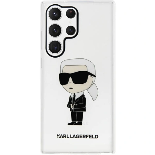 Buy Karl Lagerfeld KLHCS23LHNIKTCT Samsung Galaxy S23 Ultra transparent hardcase Ikonik Karl Lagerfeld - KLD1484 - {ean13} - Home Screen Store Europe