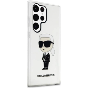 Etui Karl Lagerfeld KLHCS23LHNIKTCT Samsung Galaxy S23 Ultra transparent hardcase Ikonik Etui Karl Lagerfeld