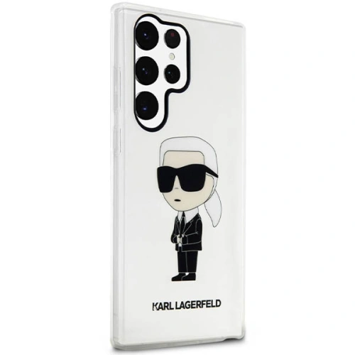 Buy Karl Lagerfeld KLHCS23LHNIKTCT Samsung Galaxy S23 Ultra transparent hardcase Ikonik Karl Lagerfeld - KLD1484 - {ean13} - Home Screen Store Europe