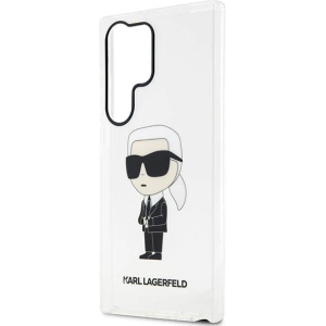 Etui Karl Lagerfeld KLHCS23LHNIKTCT Samsung Galaxy S23 Ultra transparent hardcase Ikonik Etui Karl Lagerfeld