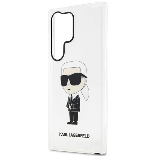 Buy Karl Lagerfeld KLHCS23LHNIKTCT Samsung Galaxy S23 Ultra transparent hardcase Ikonik Karl Lagerfeld - KLD1484 - {ean13} - Home Screen Store Europe