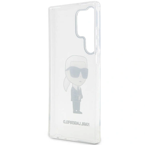 Kup Etui Karl Lagerfeld KLHCS23LHNIKTCT Samsung Galaxy S23 Ultra transparentní tvrzený kryt Ikonik Etui Karl Lagerfeld - KLD1484 - {ean13} - Sklep Home Screen