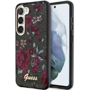 Kup Etui Guess GUHCS23MHCFWSA Samsung Galaxy S23+ Plus verde/khaki hardcase Flower Collection - GUE2410 - {ean13} - Sklep Home Screen