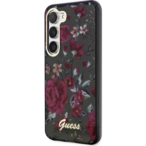 Kup Etui Guess GUHCS23MHCFWSA Samsung Galaxy S23+ Plus verde/khaki hardcase Flower Collection - GUE2410 - {ean13} - Sklep Home Screen