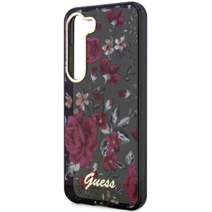 Kup Etui Guess GUHCS23MHCFWSA Samsung Galaxy S23+ Plus verde/khaki hardcase Flower Collection - GUE2410 - {ean13} - Sklep Home Screen
