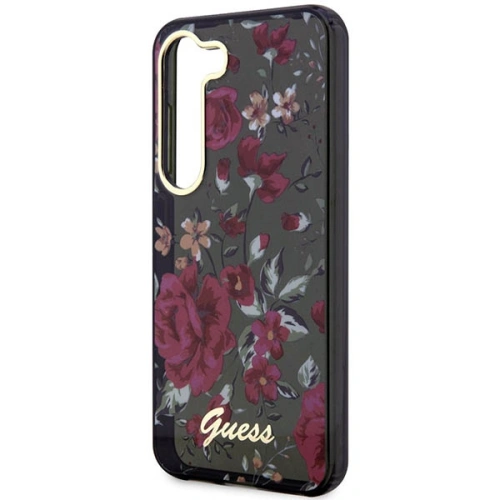 Buy Guess GUHCS23MHCFWSA Samsung Galaxy S23+ Plus khaki hardcase Flower Collection - GUE2410 - {ean13} - Home Screen Store Europe