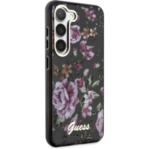Kup Etui Guess GUHCS23MHCFWSK Samsung Galaxy S23+ Plus negru/black hardcase Flower Collection - GUE2411 - {ean13} - Sklep Home Screen