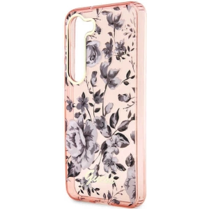 Kup Etui Guess GUHCS23MHCFWSP Samsung Galaxy S23+ Plus roz/roz hardcase Flower Collection - GUE2412 - {ean13} - Sklep Home Screen